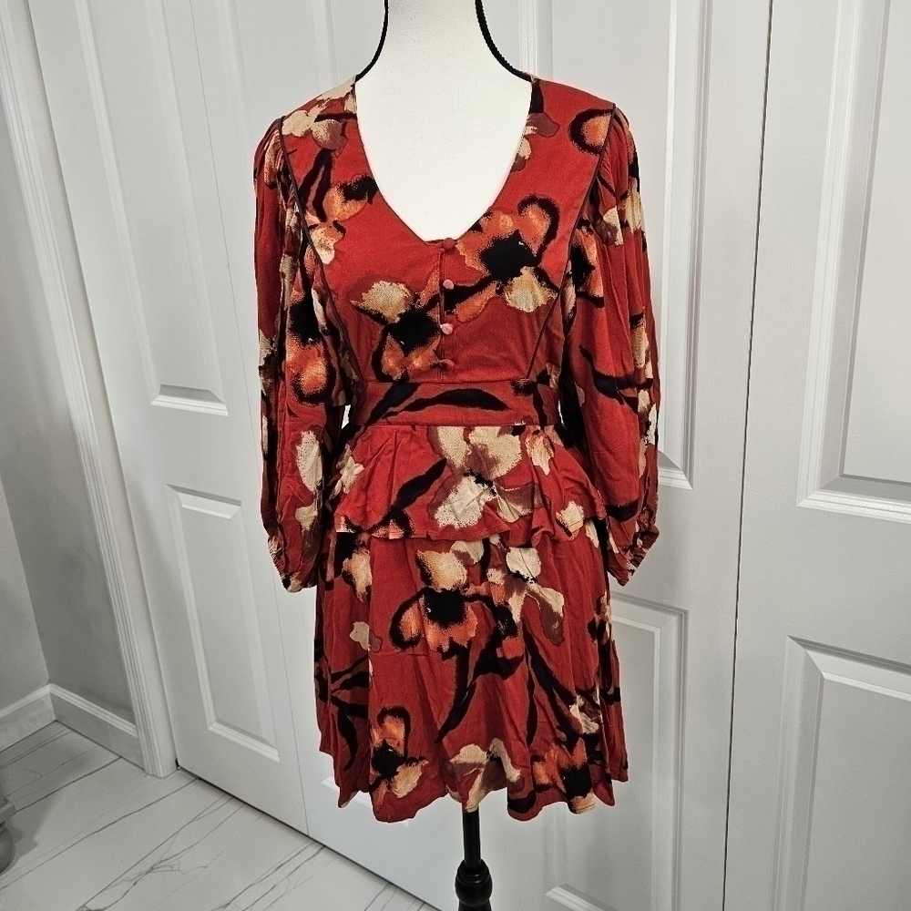 Band Of The Free Size Small Red Dress NWT - Picture 4 of 8